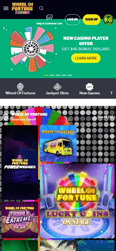 Wheel of Fortune Casino screenshot 4