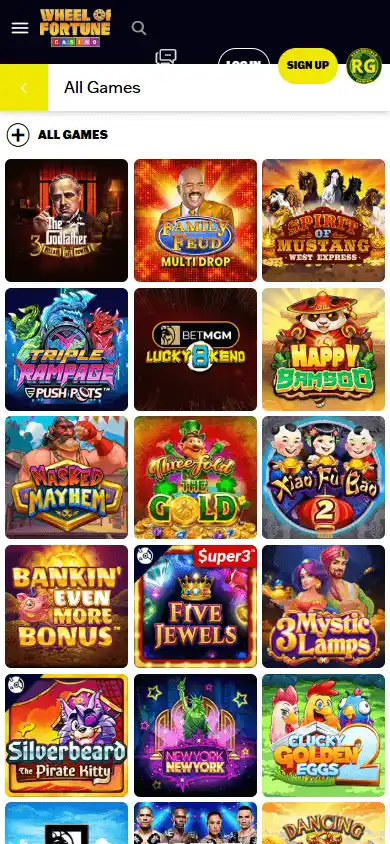 Wheel of Fortune Casino screenshot 5