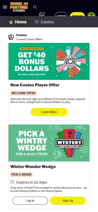 Wheel of Fortune Casino screenshot 6