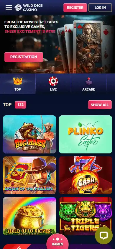 Wild Dice Casino screenshot 3