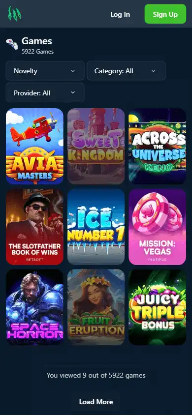 Wild.io Casino screenshot 5