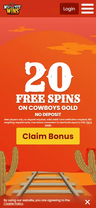 Wild West Wins Casino IE screenshot 5
