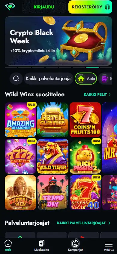 Wild Winz Casino screenshot 4