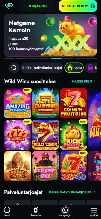 Wild Winz Casino screenshot 5