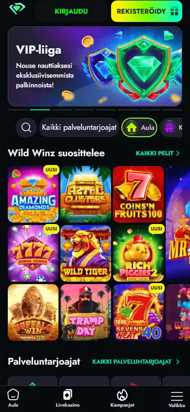 Wild Winz Casino screenshot 6