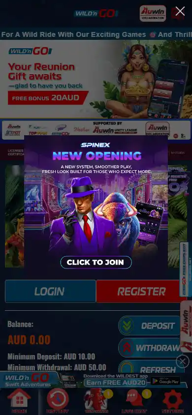 WildnGo Casino screenshot 3