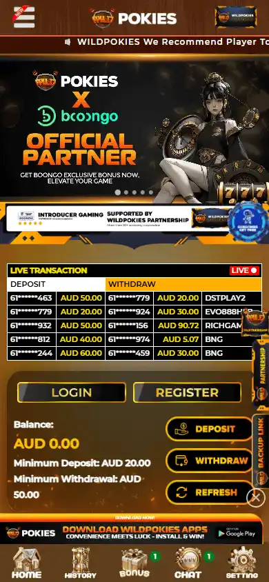 Wildpokies Casino screenshot 3