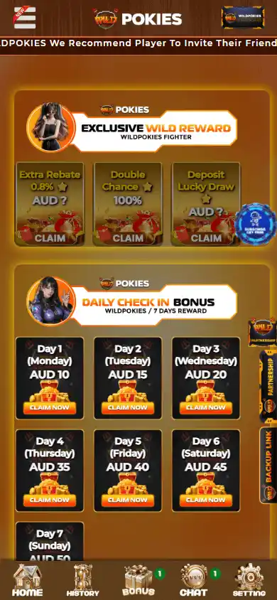 Wildpokies Casino screenshot 4