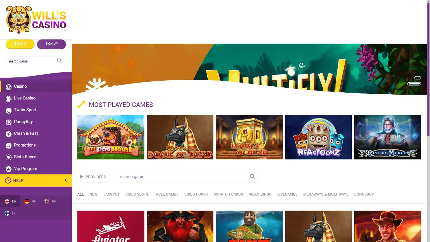 Will's Casino screenshot 2