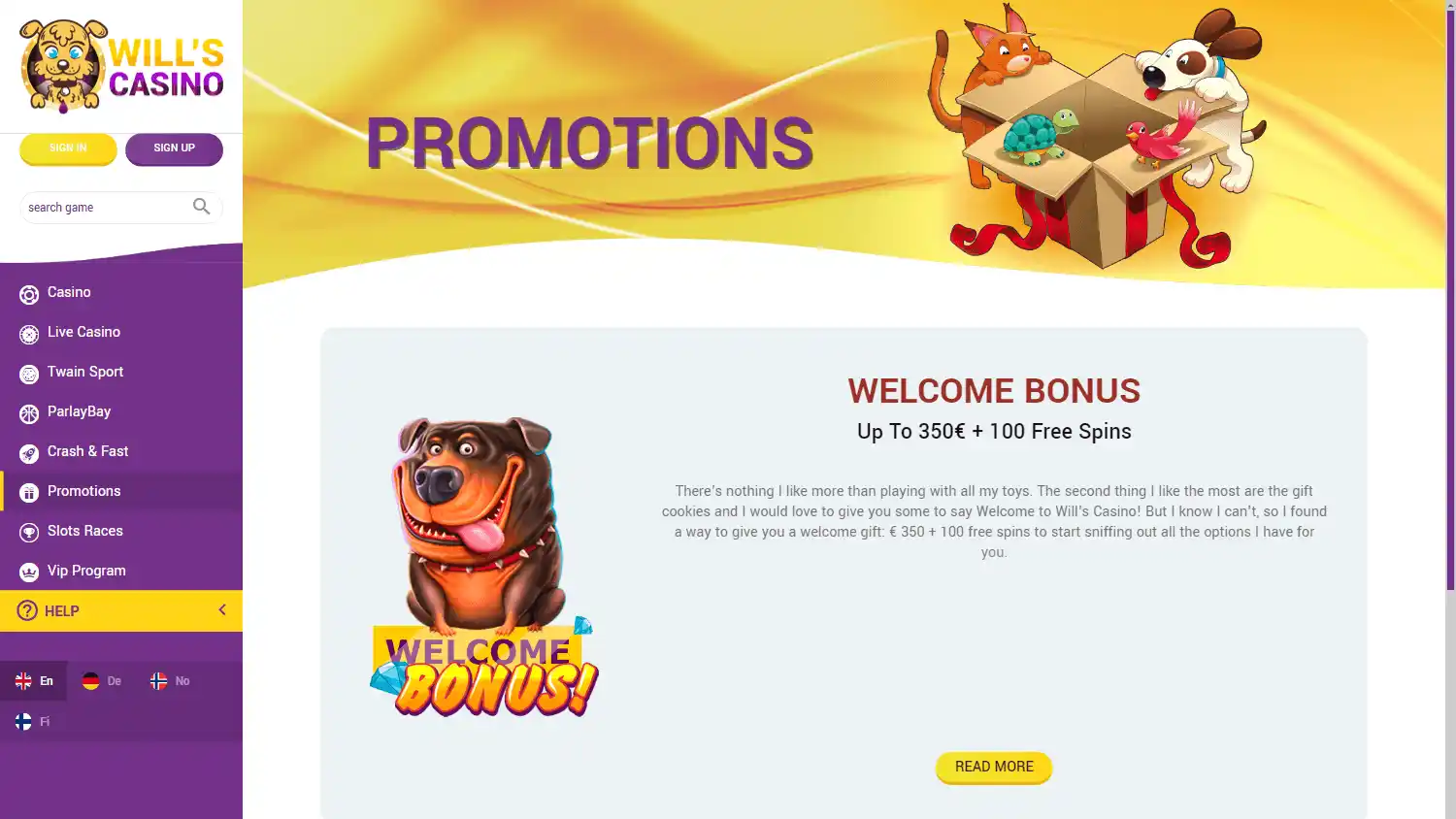 Will's Casino screenshot 3