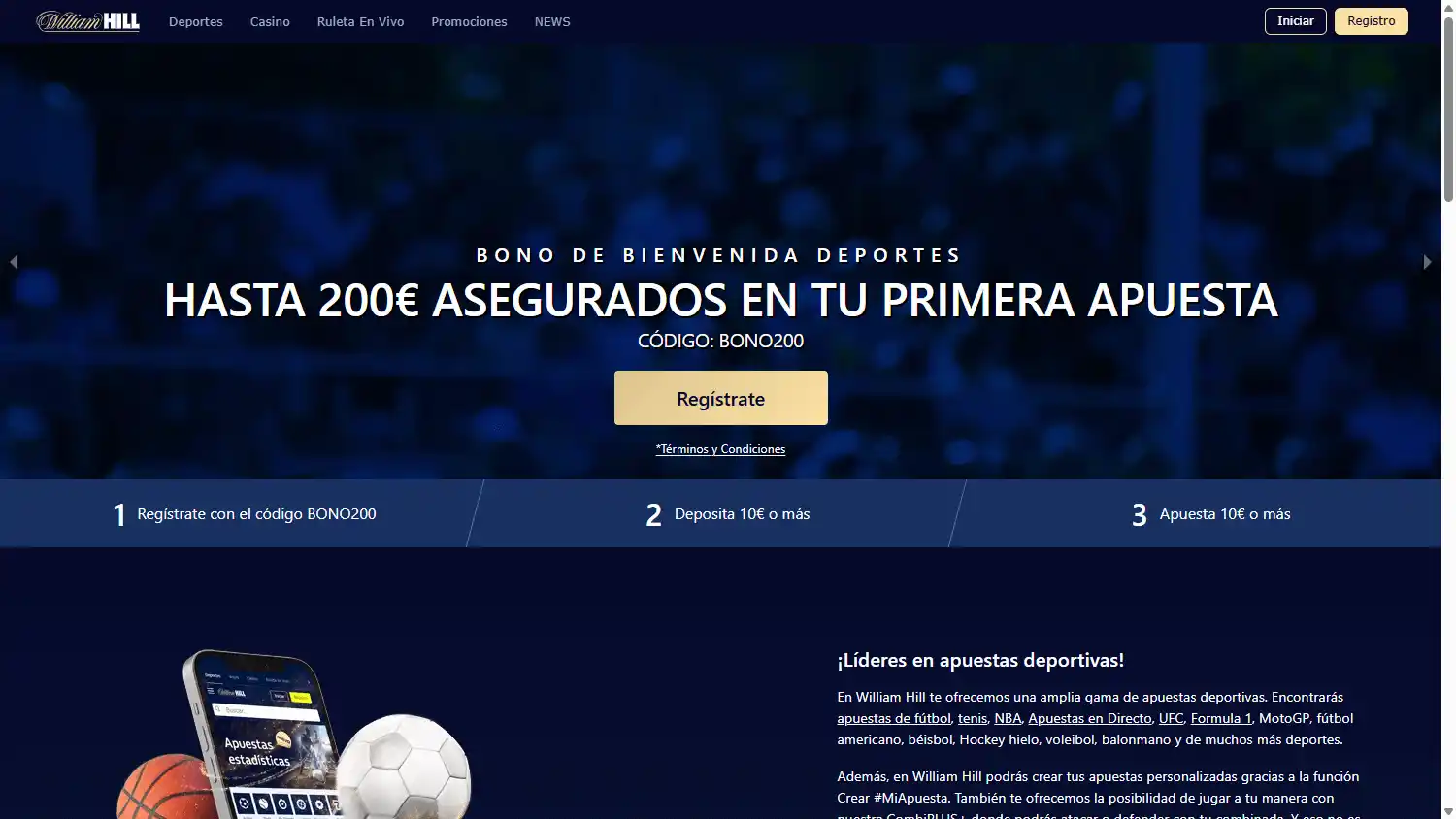William Hill Casino screenshot 1