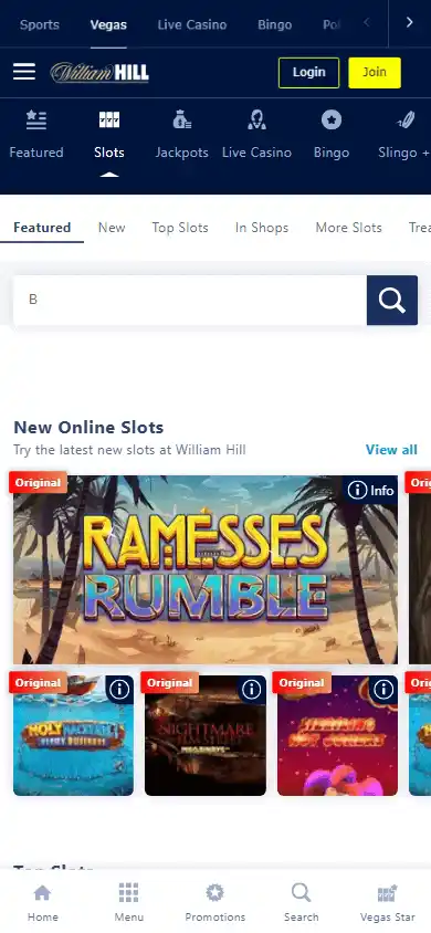 William Hill Casino screenshot 6