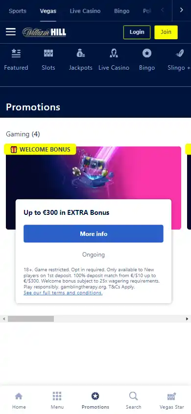 William Hill Casino screenshot 7