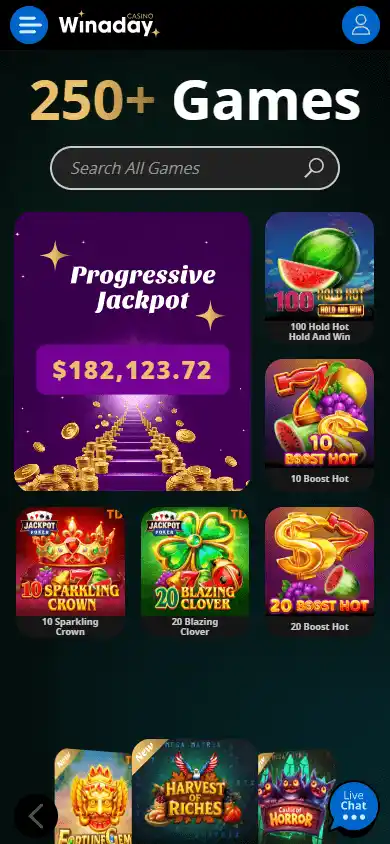 Winaday Casino screenshot 5