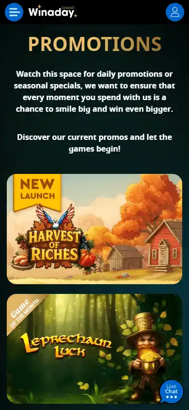 Winaday Casino screenshot 6