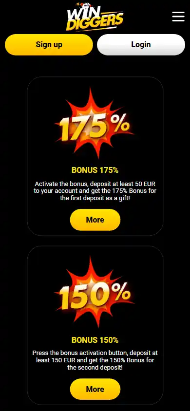 Win Diggers Casino screenshot 6