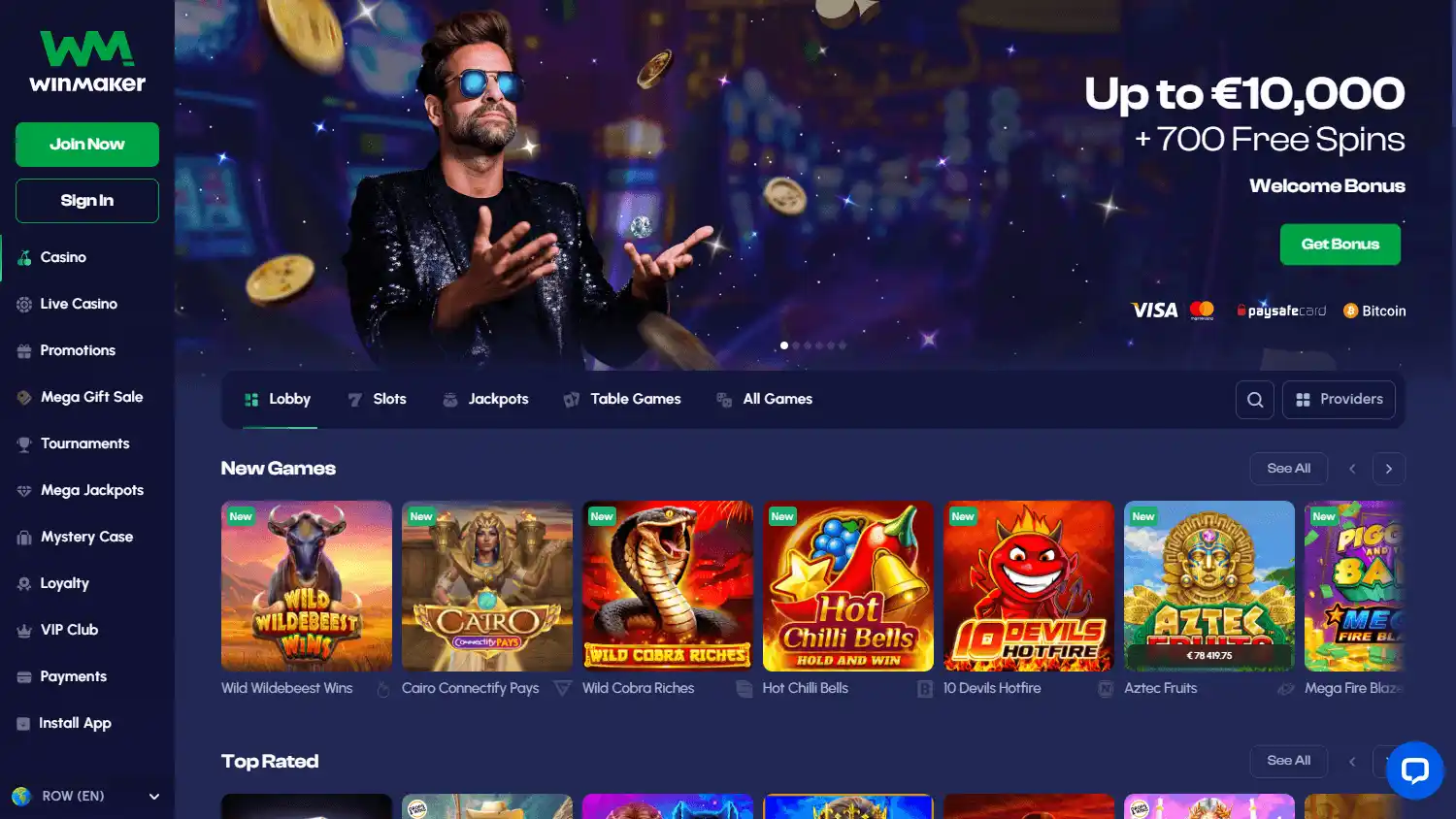 Win Maker Casino screenshot 1
