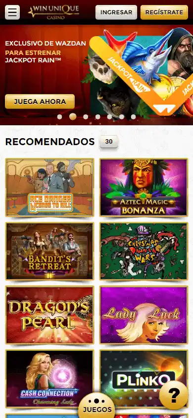 Win Unique Casino screenshot 2