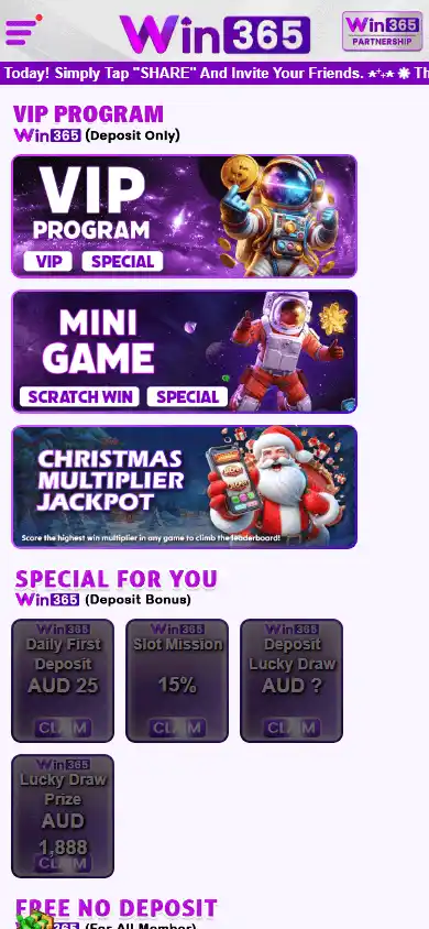 Win365 Casino screenshot 4