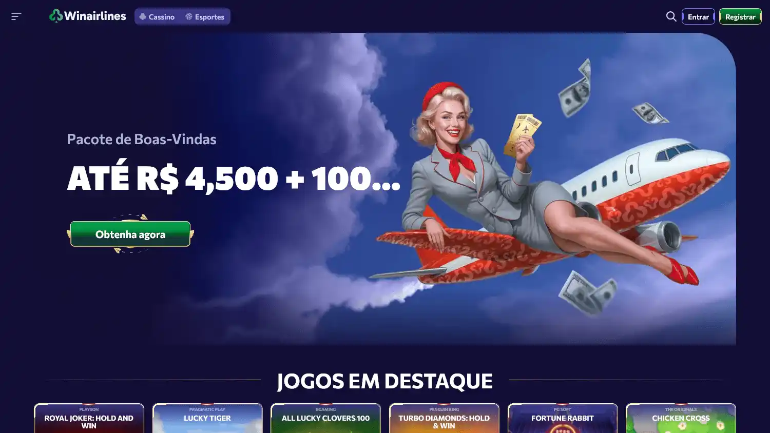 WinAirlines Casino screenshot 1