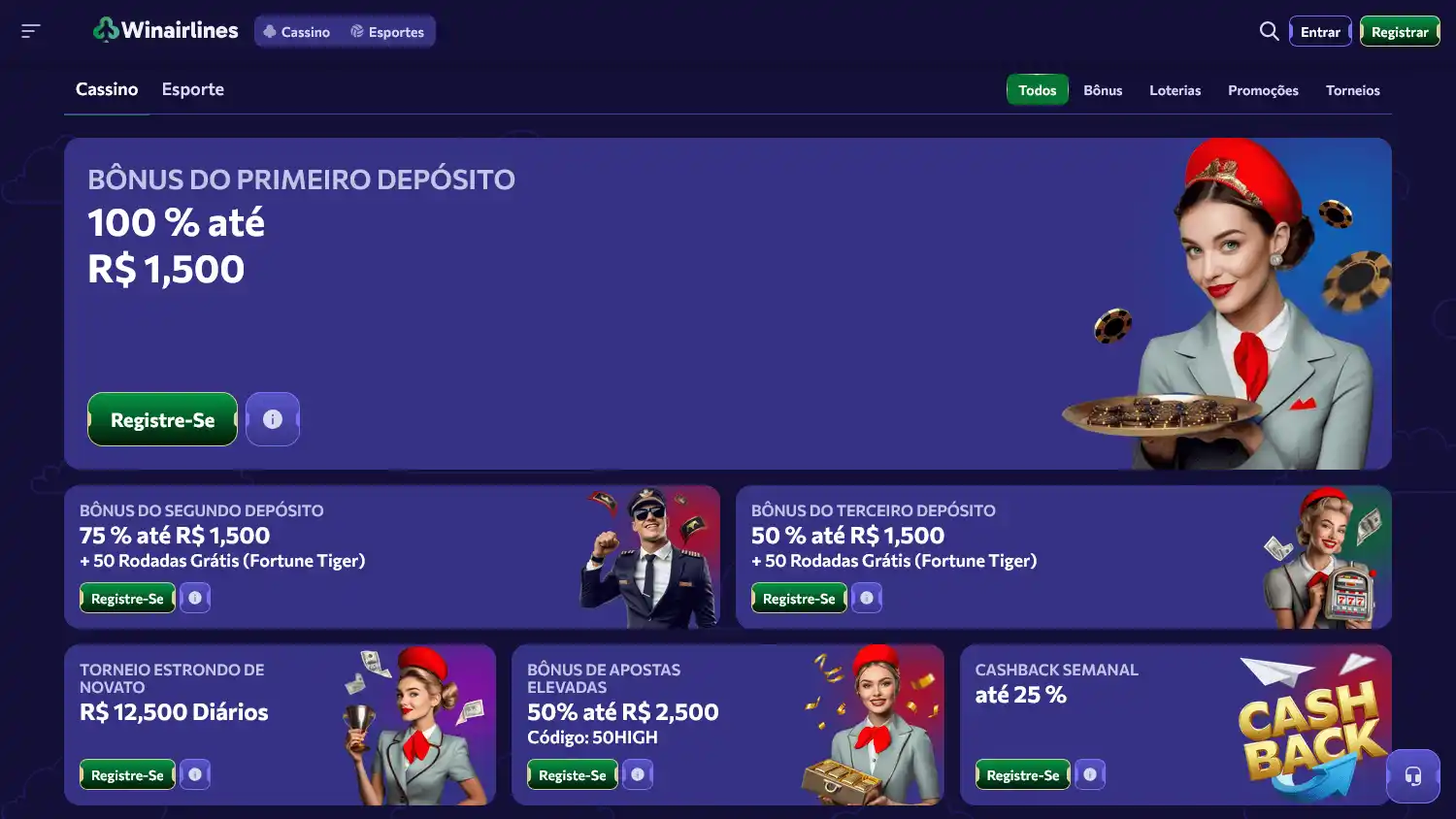 WinAirlines Casino screenshot 3