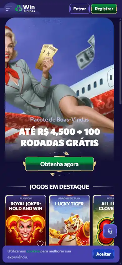 WinAirlines Casino screenshot 4