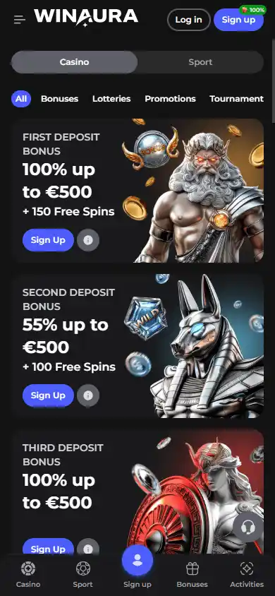 Winaura Casino screenshot 6