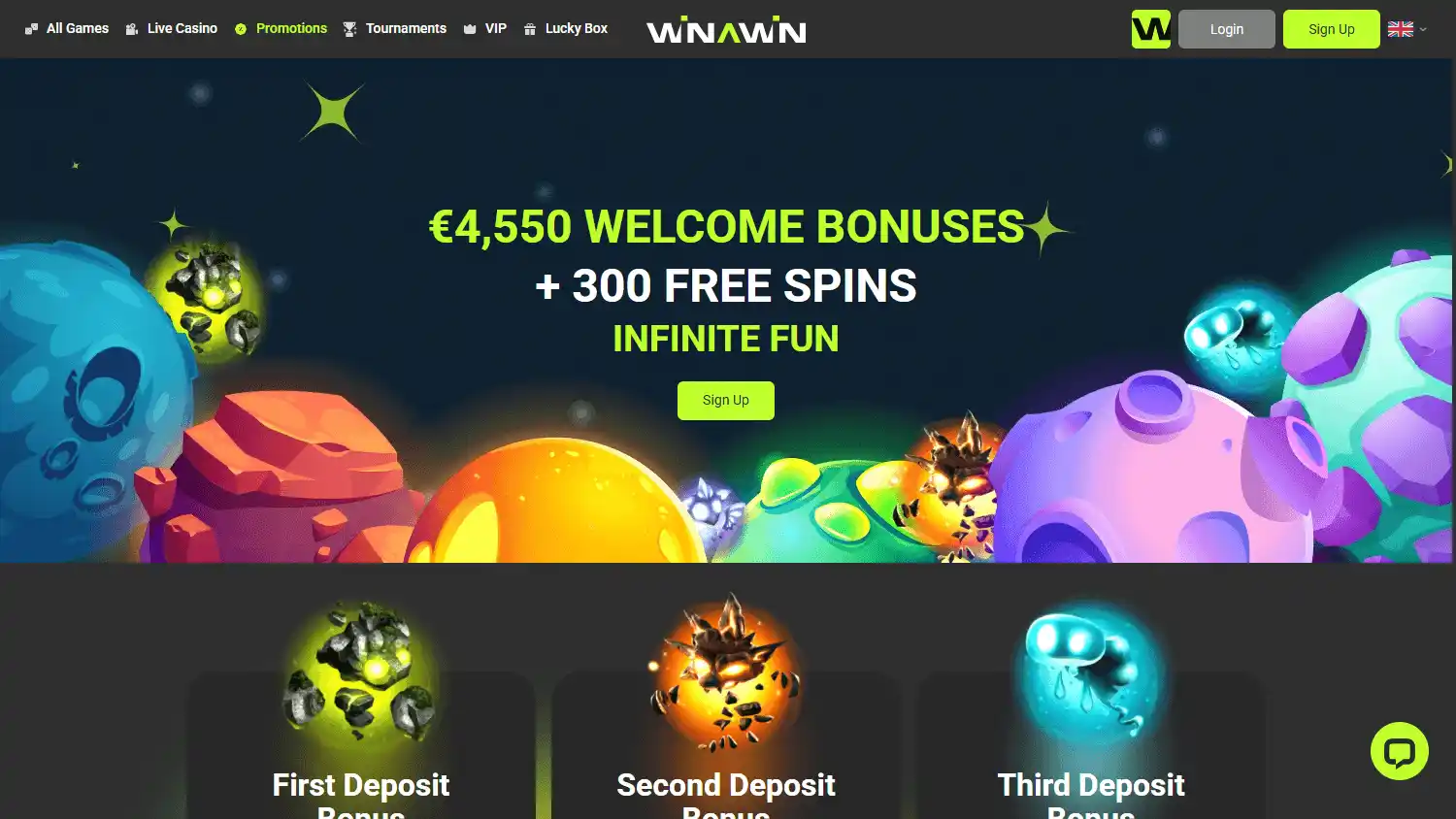 Winawin Casino screenshot 3