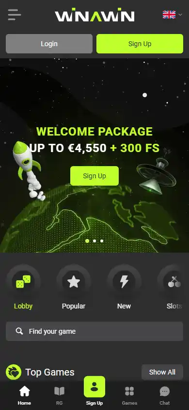 Winawin Casino screenshot 4