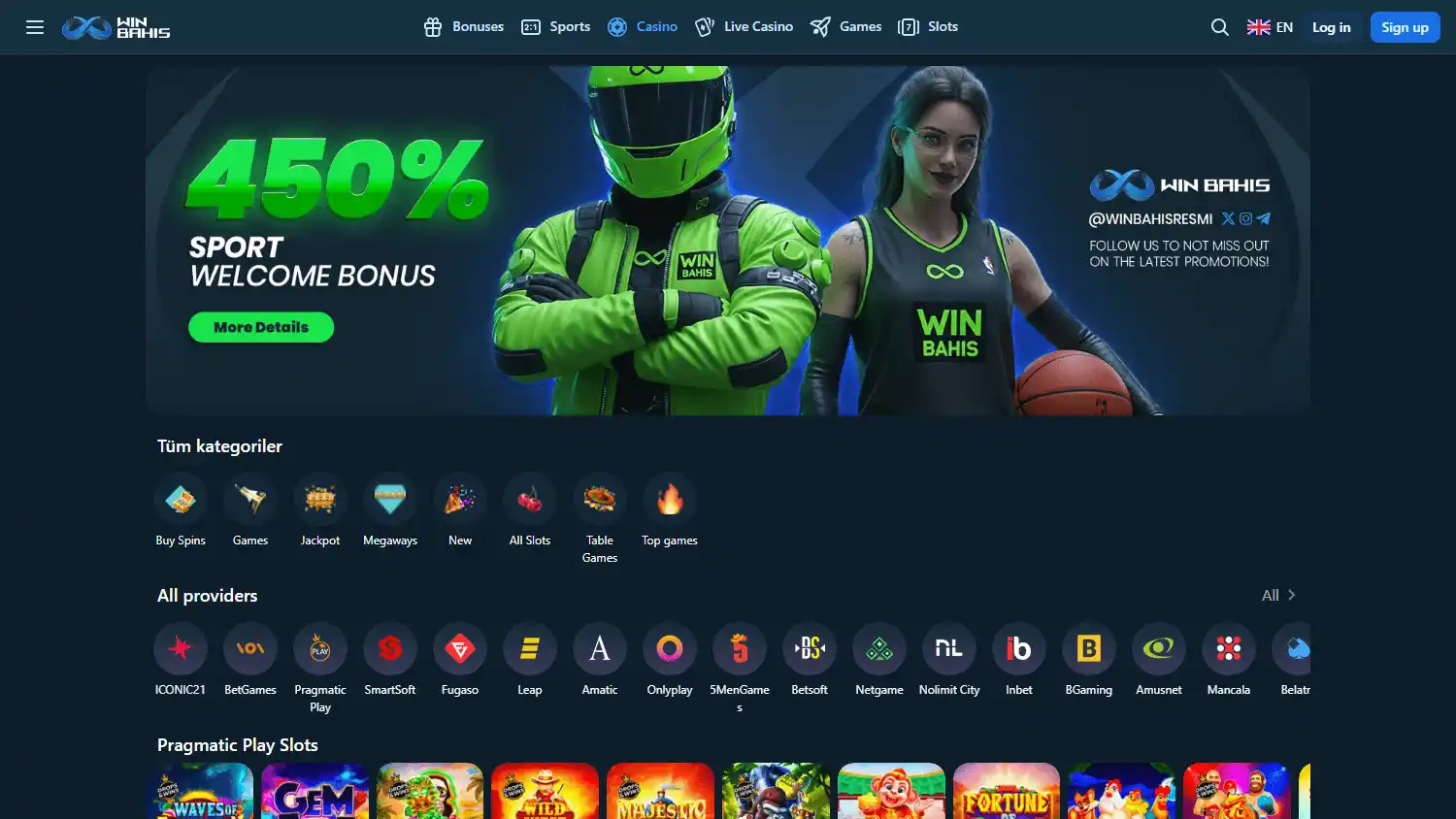Winbahis Casino screenshot 2