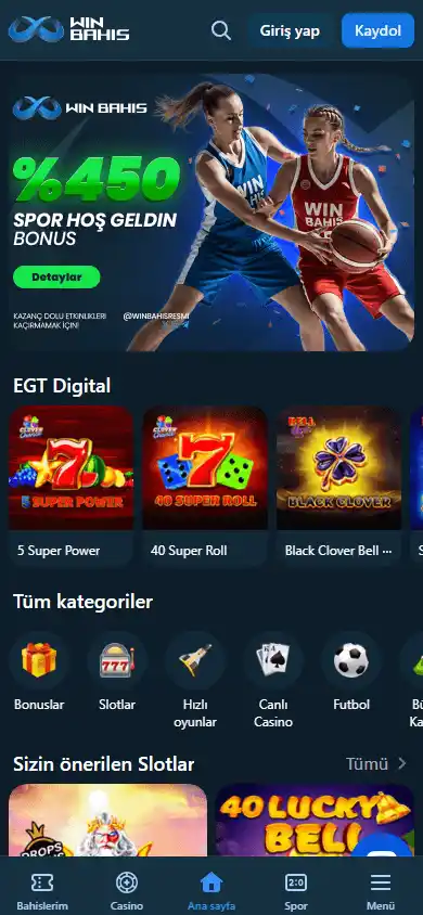 Winbahis Casino screenshot 4