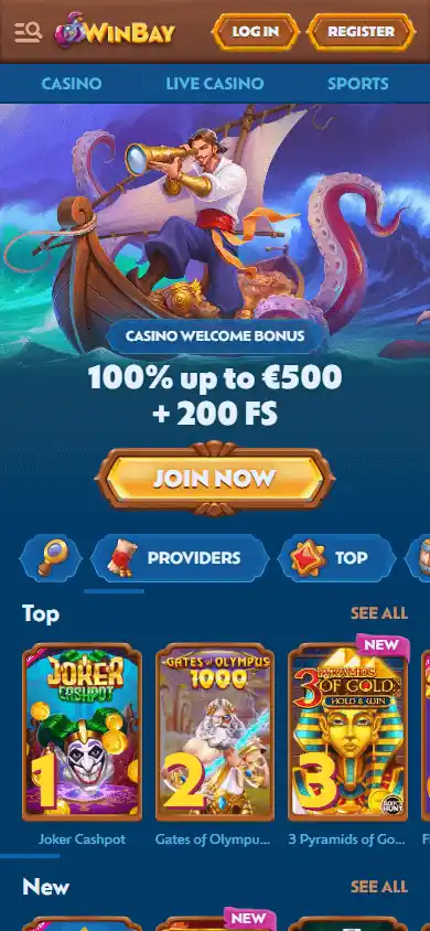 Winbay Casino screenshot 4