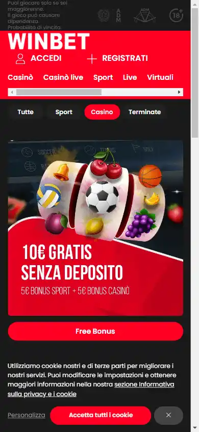 WinBet Casino screenshot 6