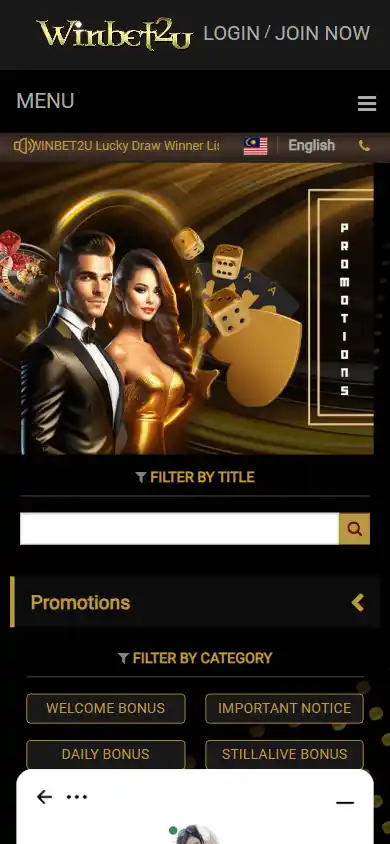 WINBET2U Casino screenshot 5
