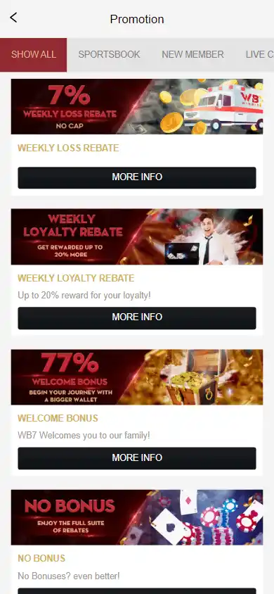 Winbig7 Casino screenshot 6