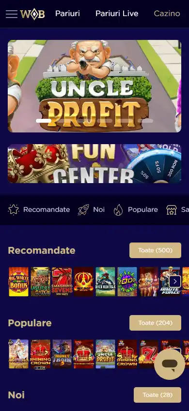 WinBoss Casino RO screenshot 3