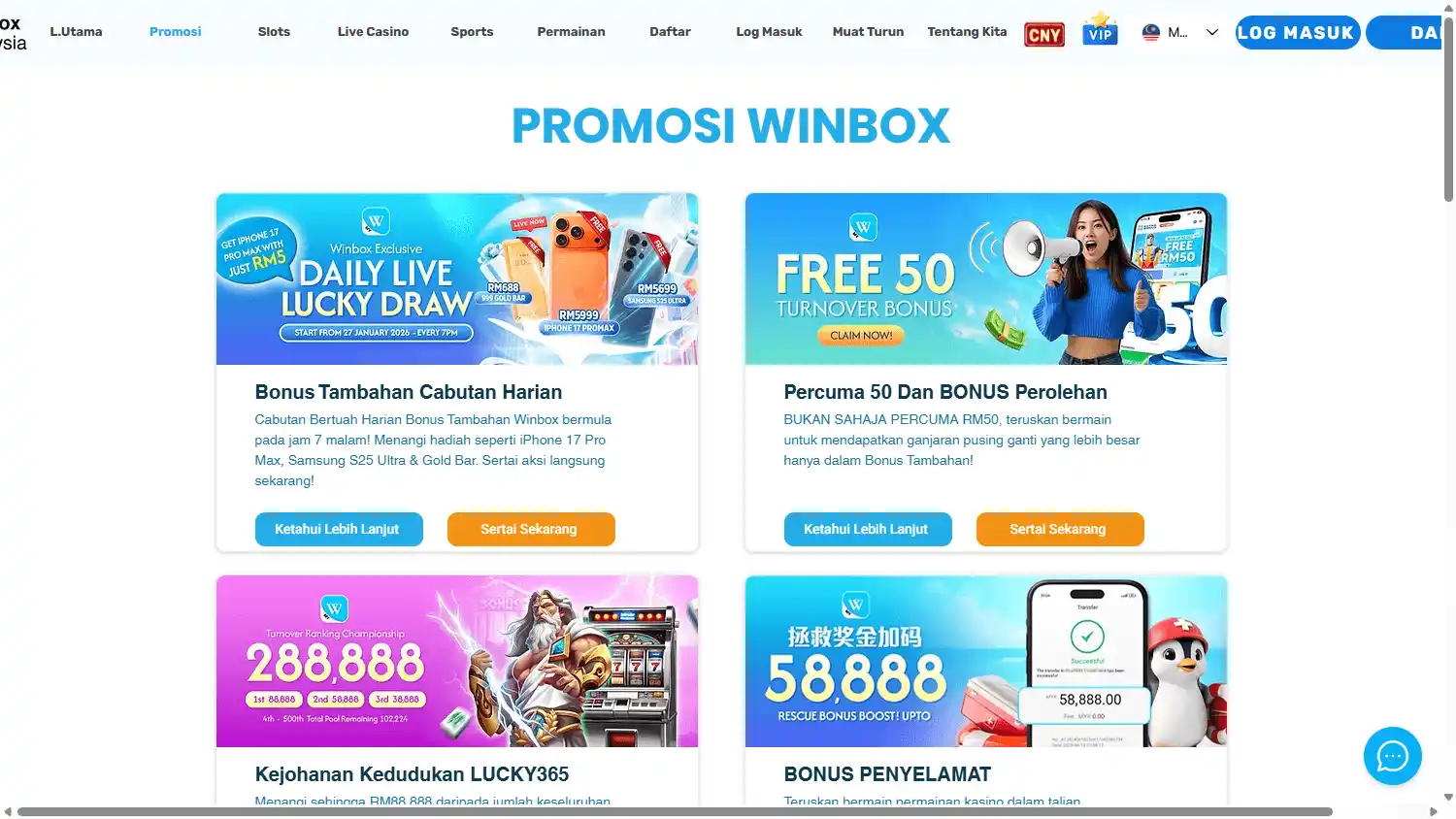 Winbox88 Casino screenshot 4