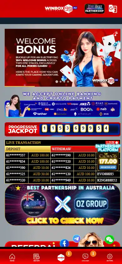 WINBOX99 Casino screenshot 3