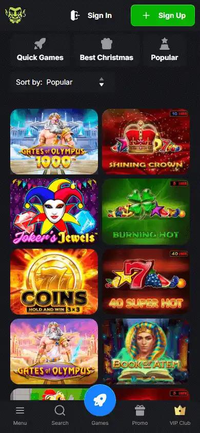 WinCraft Casino screenshot 5