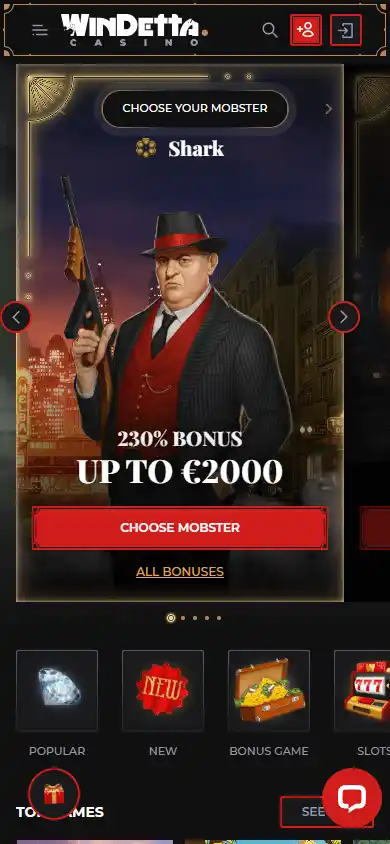 WinDetta Casino screenshot 4
