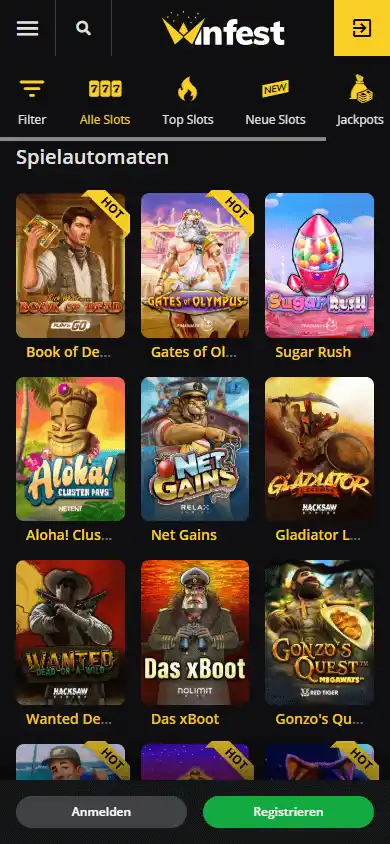 Winfest Casino screenshot 5