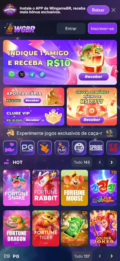 Wingame BR Casino screenshot 3