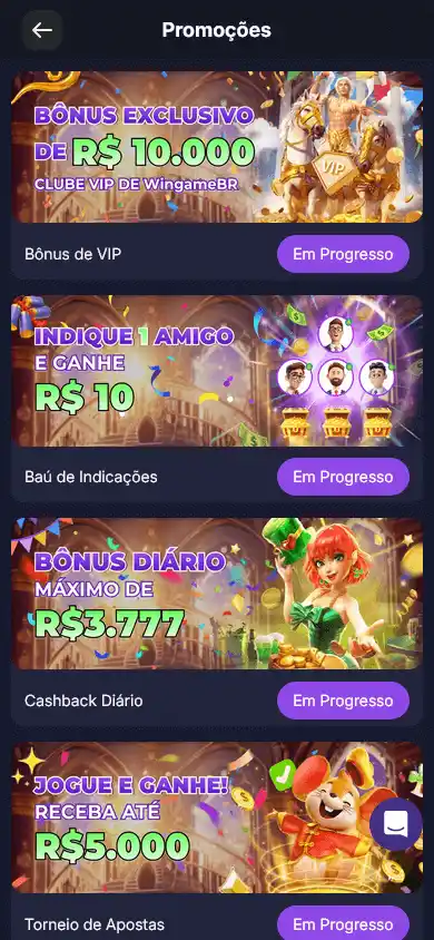 Wingame BR Casino screenshot 4