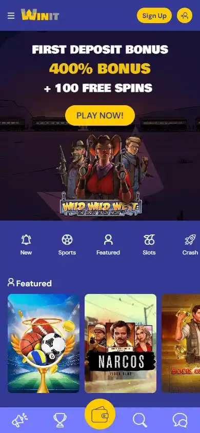 Winit Casino screenshot 4
