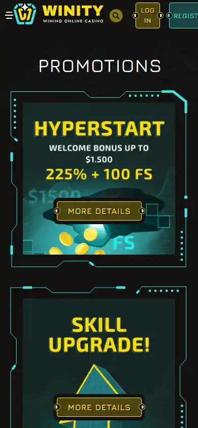 Winity Casino screenshot 6