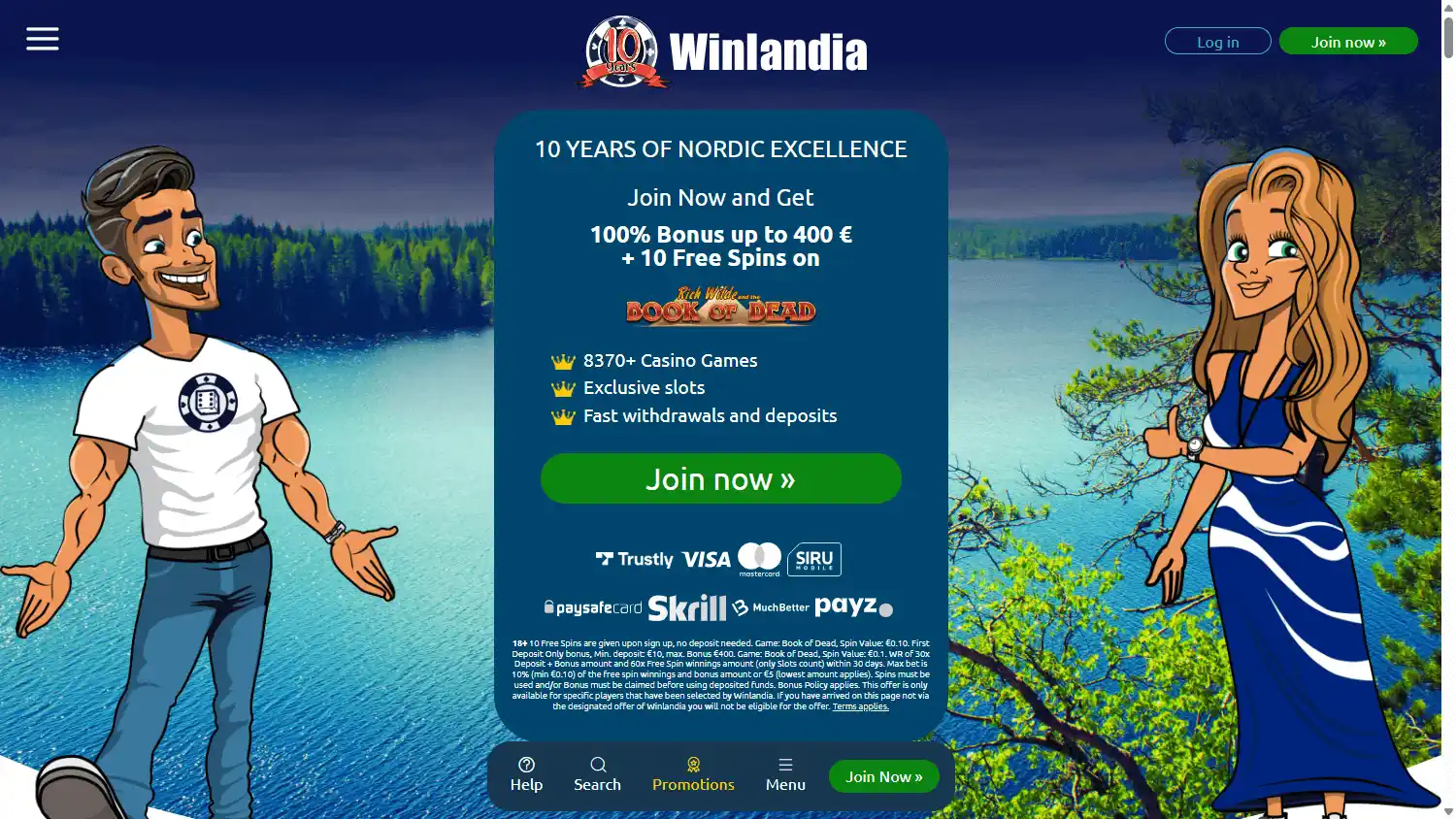 Winlandia Casino SE screenshot 2