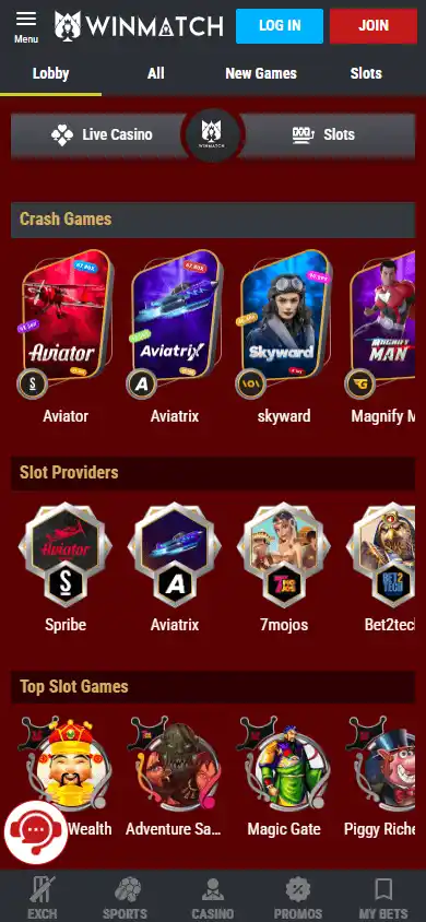 WinMatch Casino screenshot 5