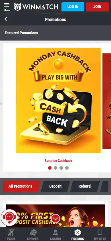 WinMatch Casino screenshot 6