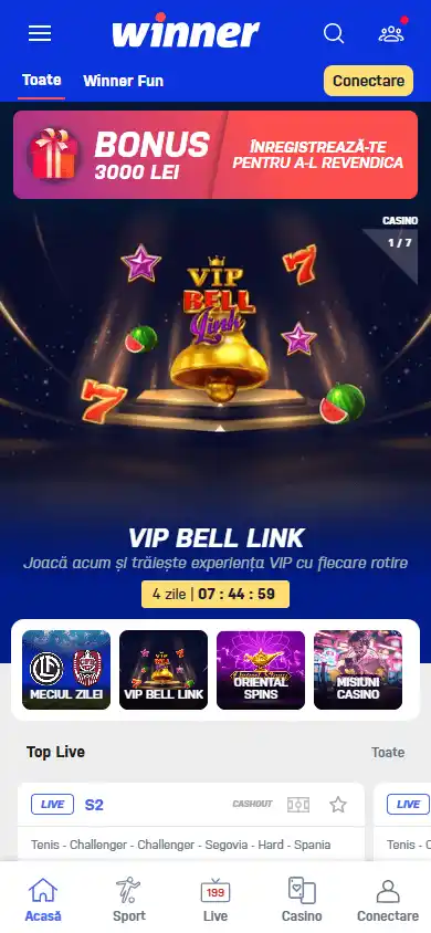 Winner Casino screenshot 4