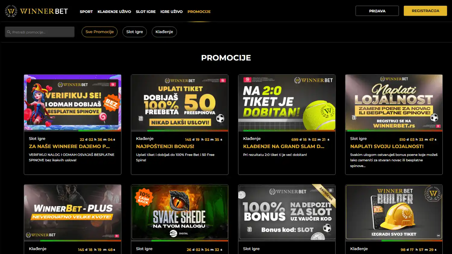Winner Bet Casino screenshot 3